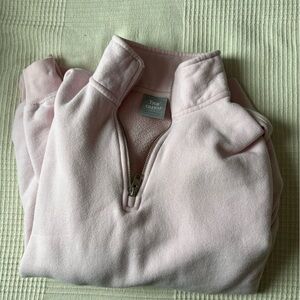 TNA Blush Pink Half-Zip Fleece